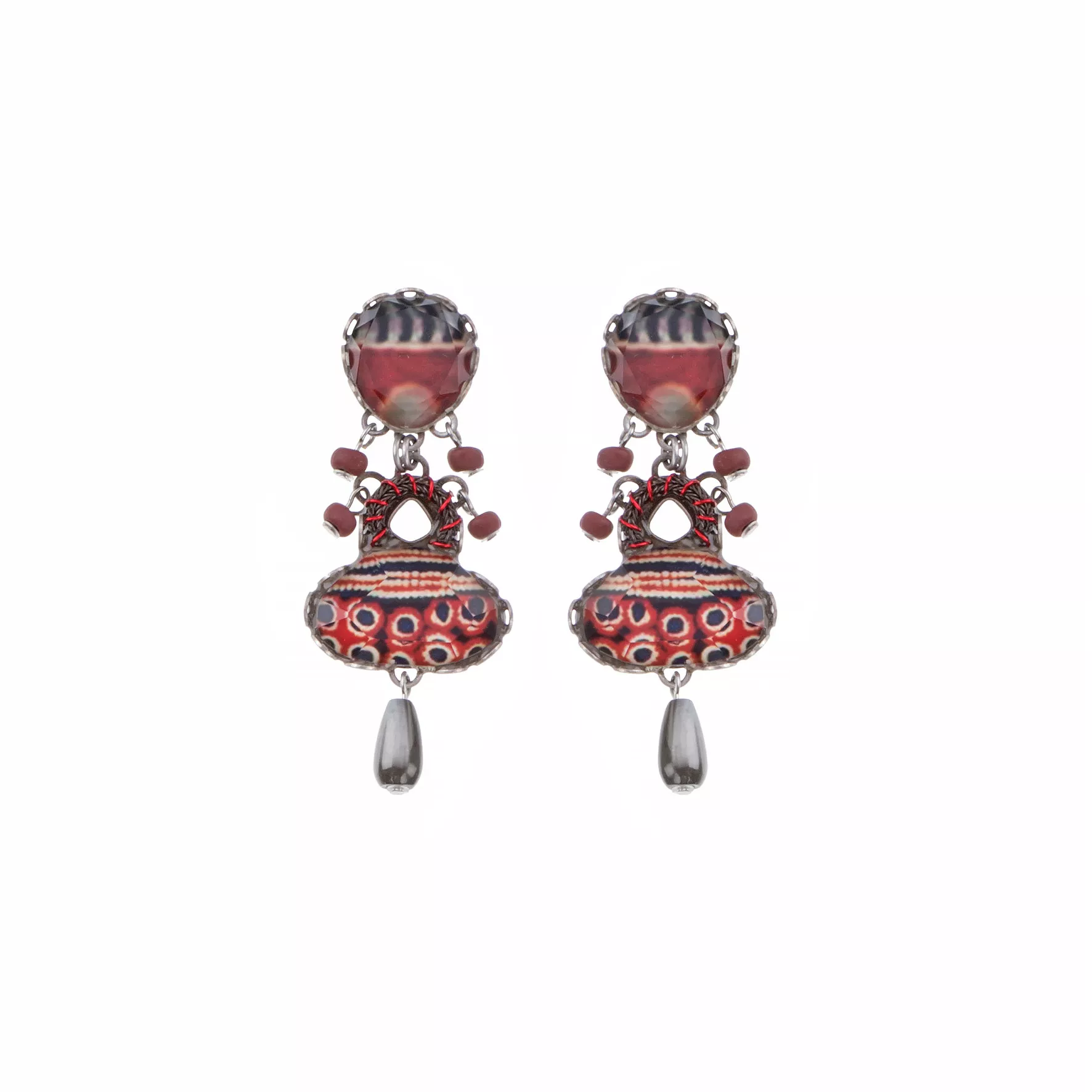 Mocha Latte, Orla Earrings