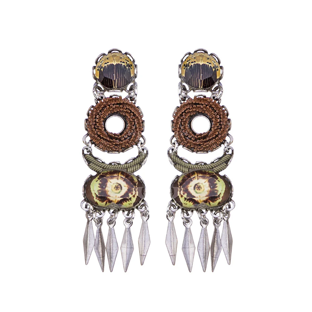 Mother Earth, Gemini Earrings