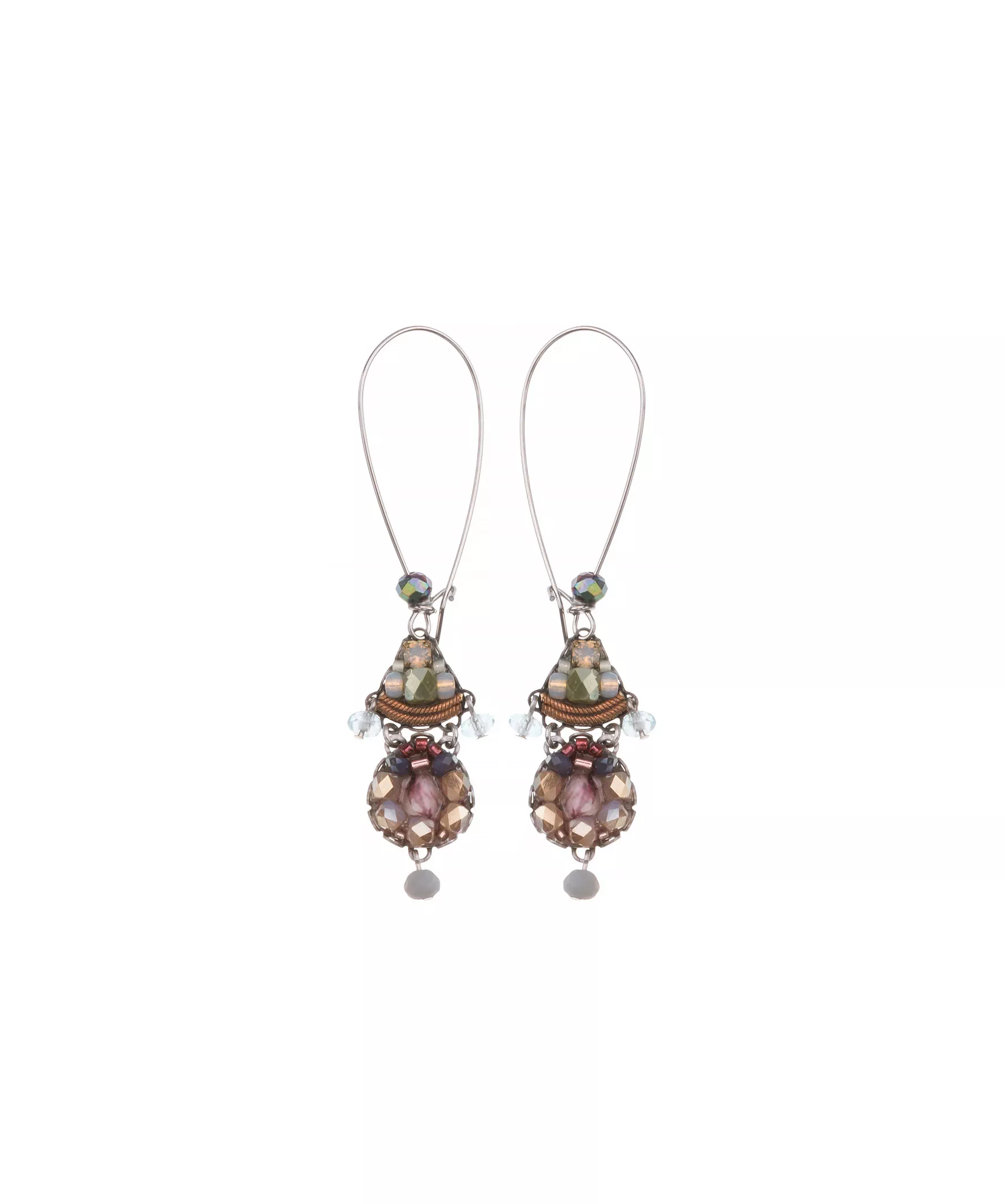 Mystical Mauve, Caroline Earrings