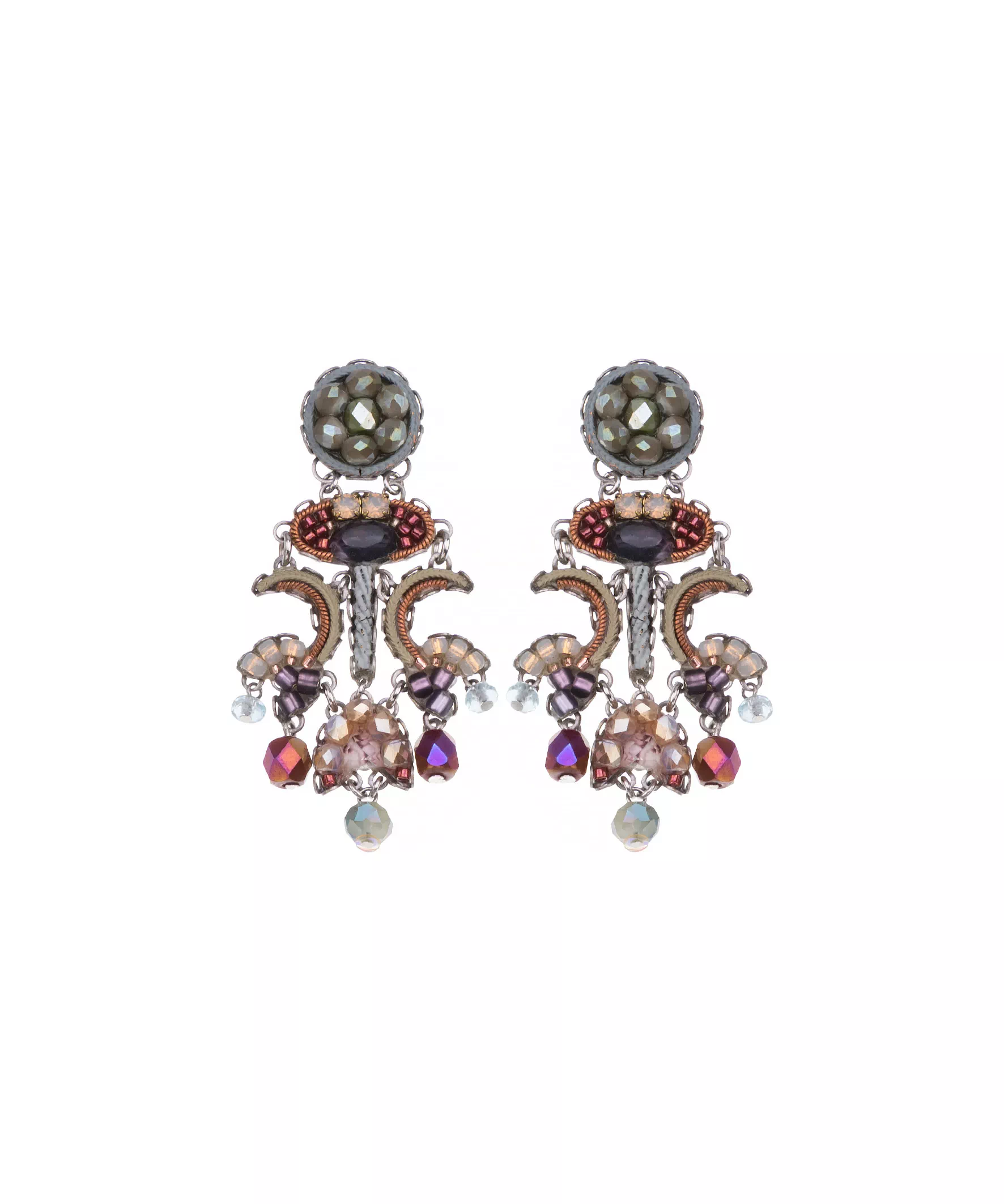 Mystical Mauve, Fanny Earrings