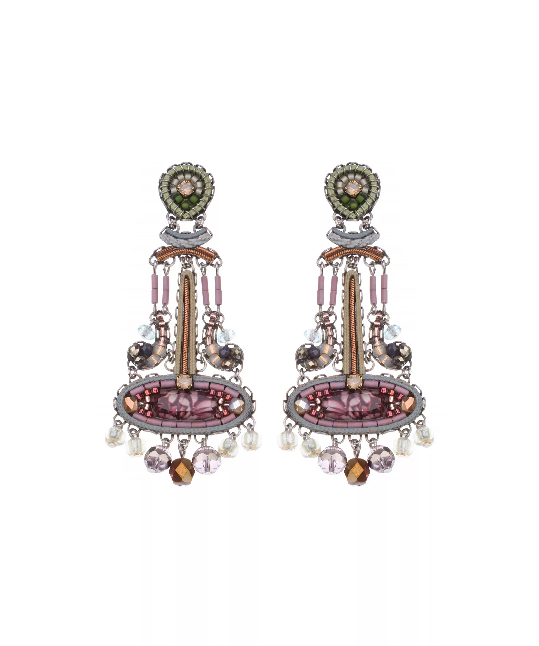 Mystical Mauve, Victoria Earrings
