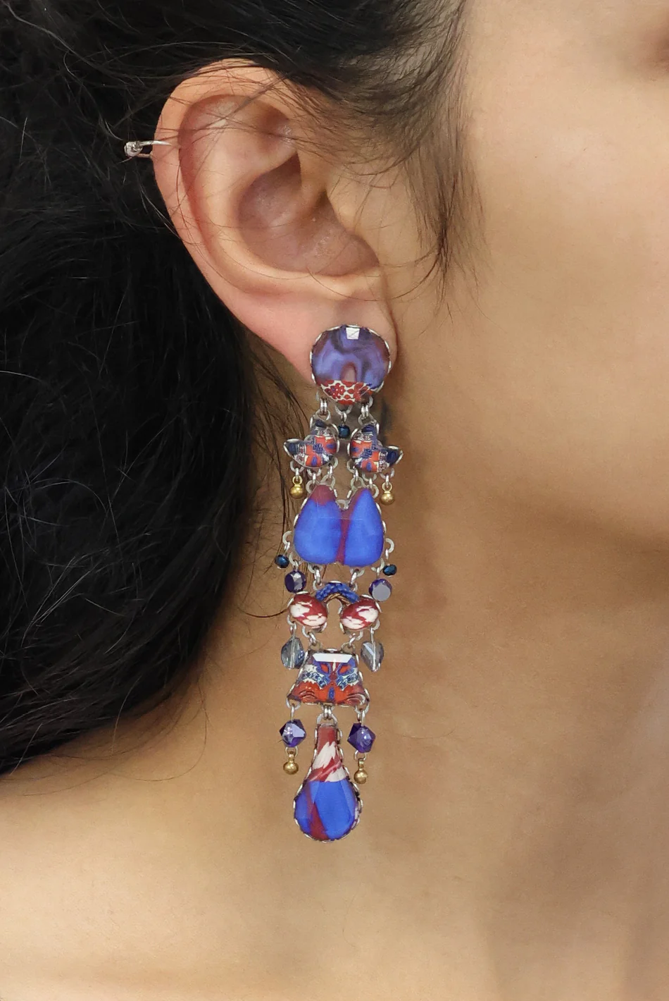 Ocean Edge Set, Azura Earrings - Image 2