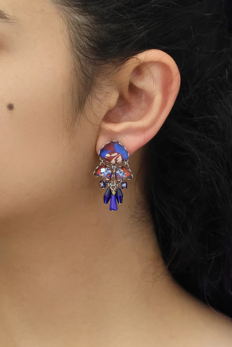 Ocean Edge Set, Navia Earrings - Image 2