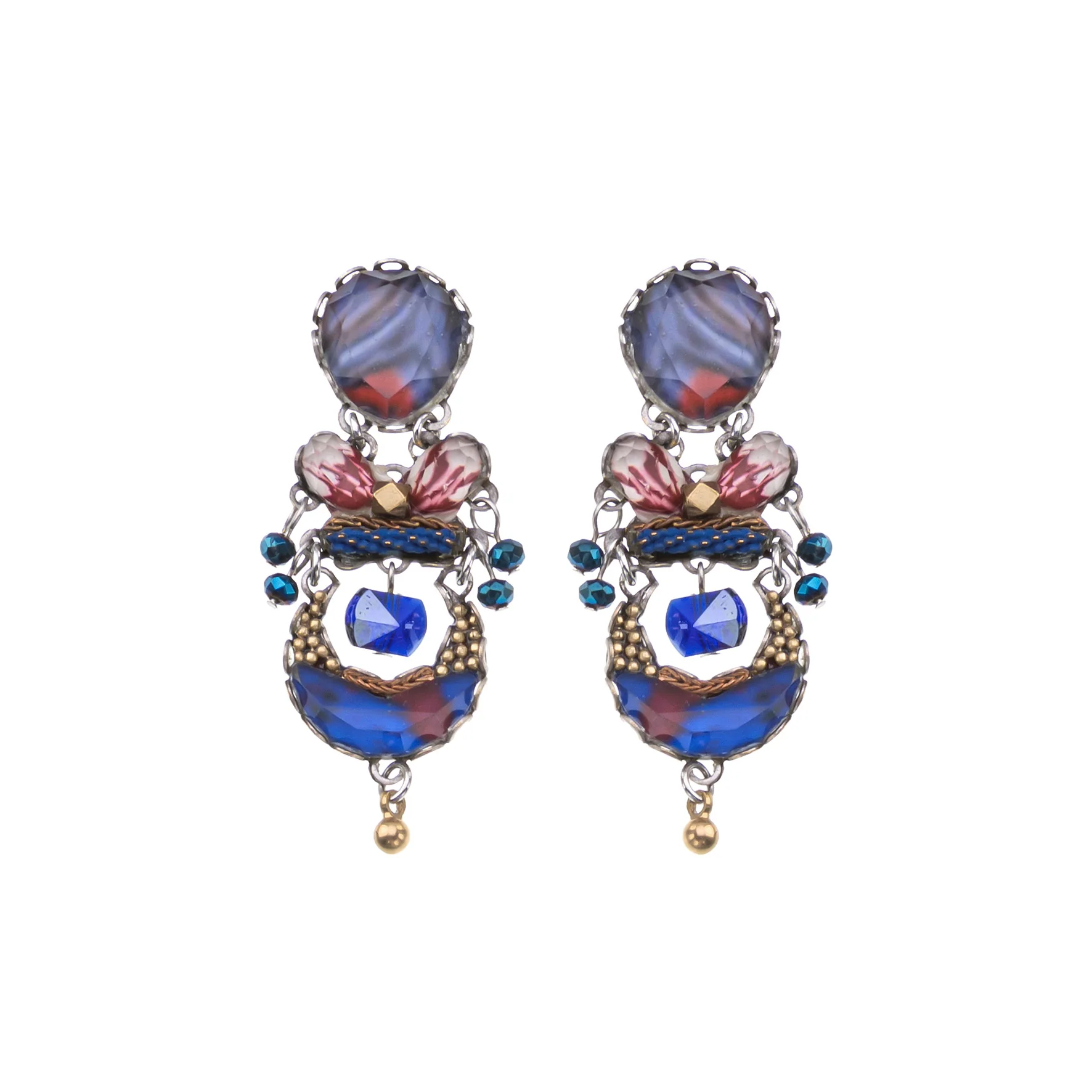 Ocean Edge Set, Plagia Earrings