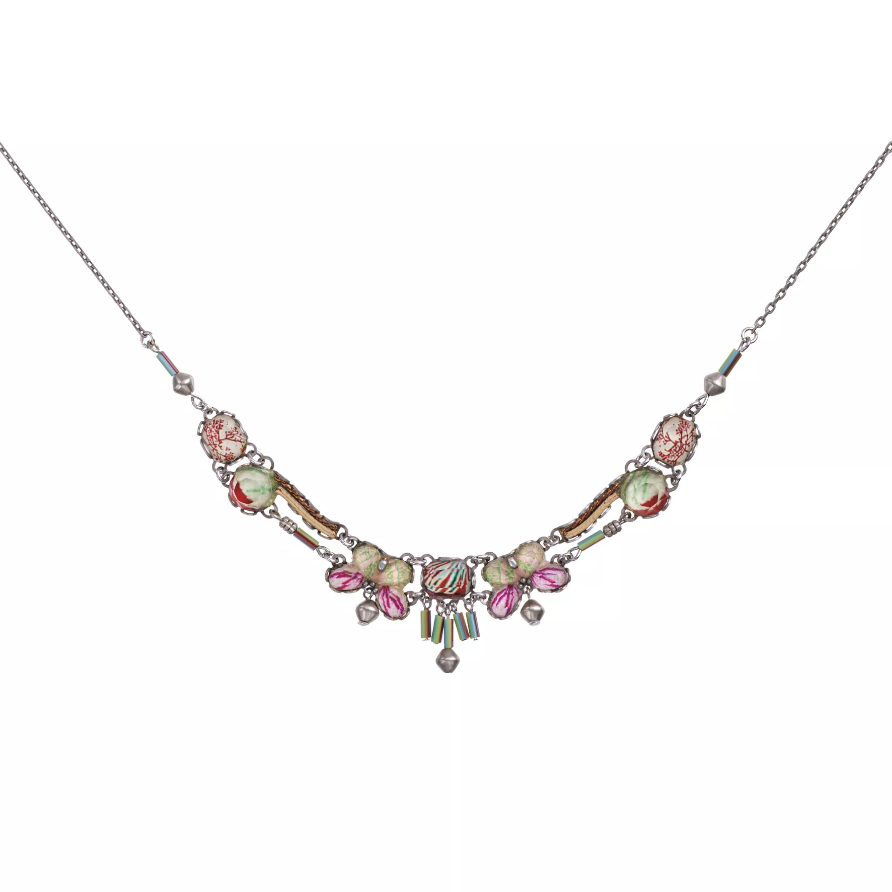 Pastel Small Necklace Summer Fields Set, Zafira