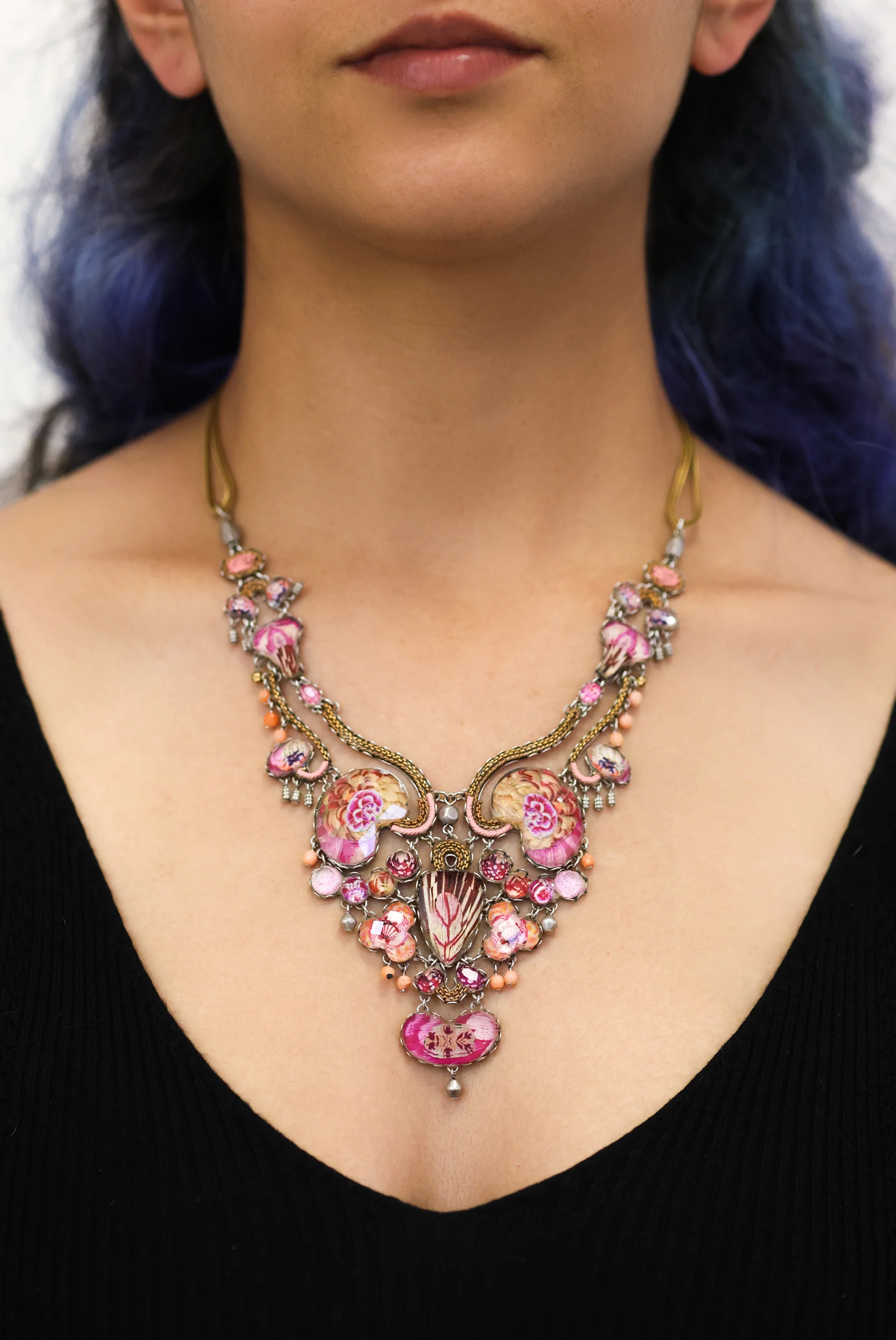 Radiant Necklace Rose Embrace Set, Rose - Image 2
