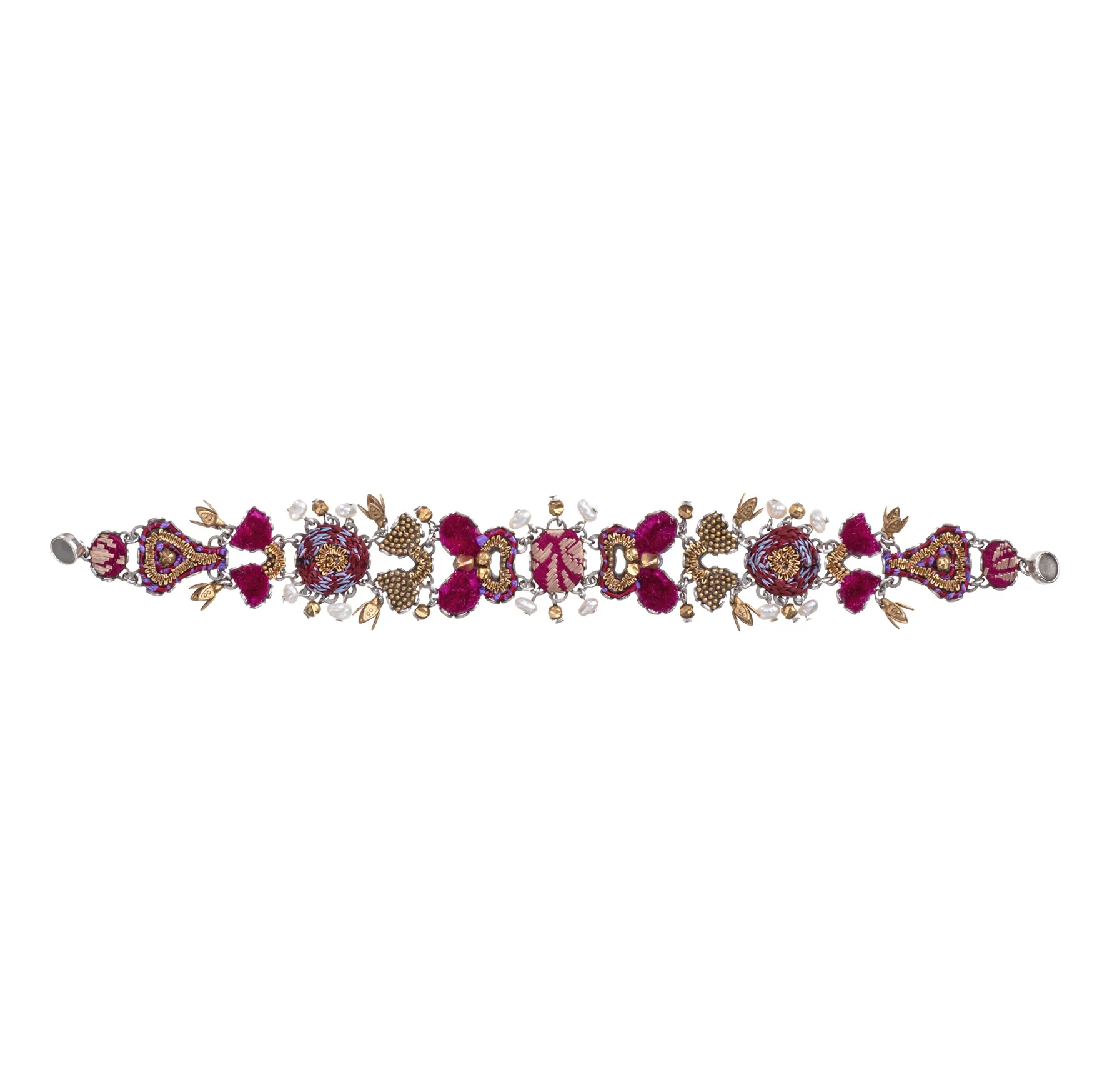 Red Elegant Bracelet Ancient Royalty Set, Saraphina