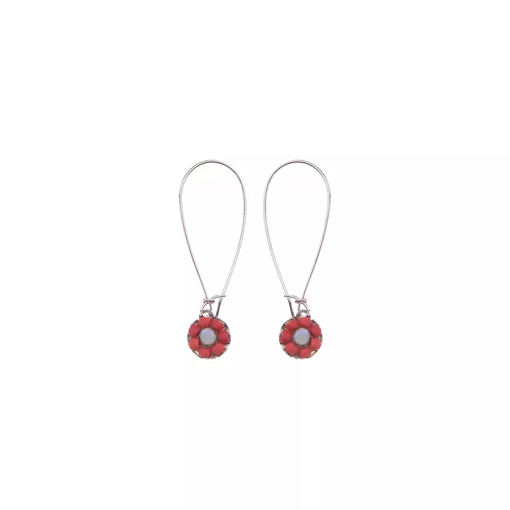 Red Roses, Roby Earrings