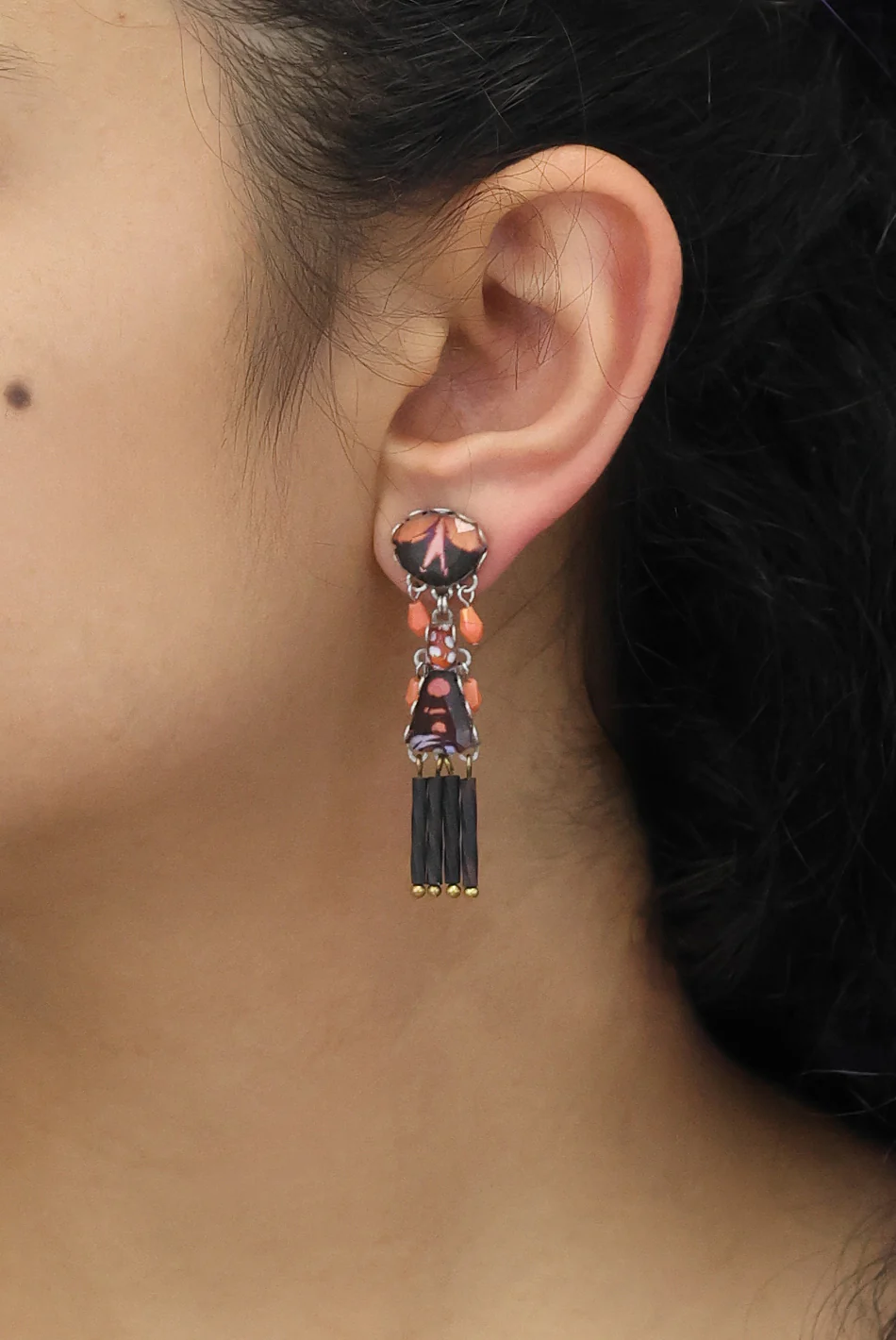 Rosy Clay Set, Rosmelt Earrings - Image 2