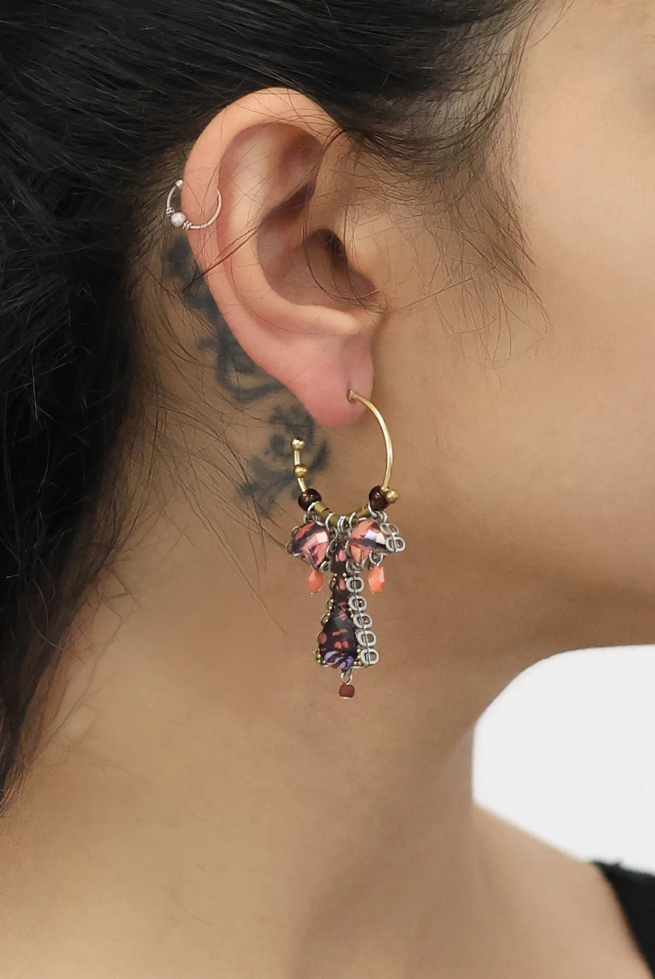 Rosy Clay Set, Rosocoa Earrings - Image 2