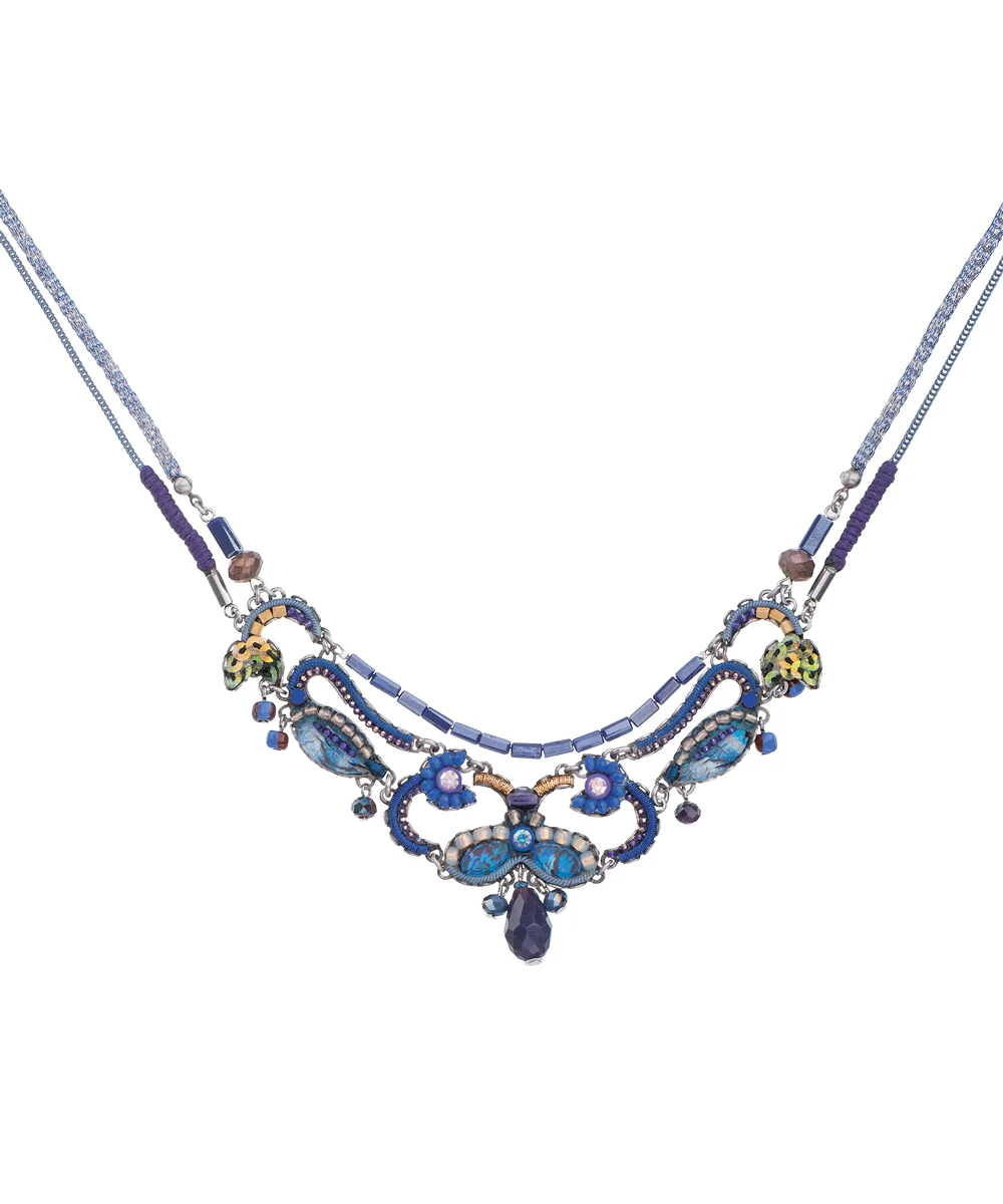 Sapphire Rain, Blue Skies Necklace