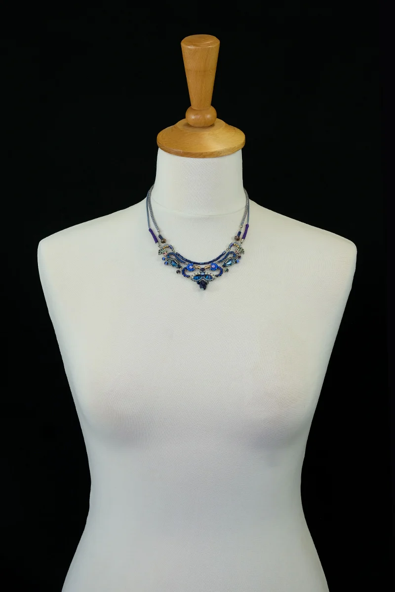 Sapphire Rain, Blue Skies Necklace - Image 2