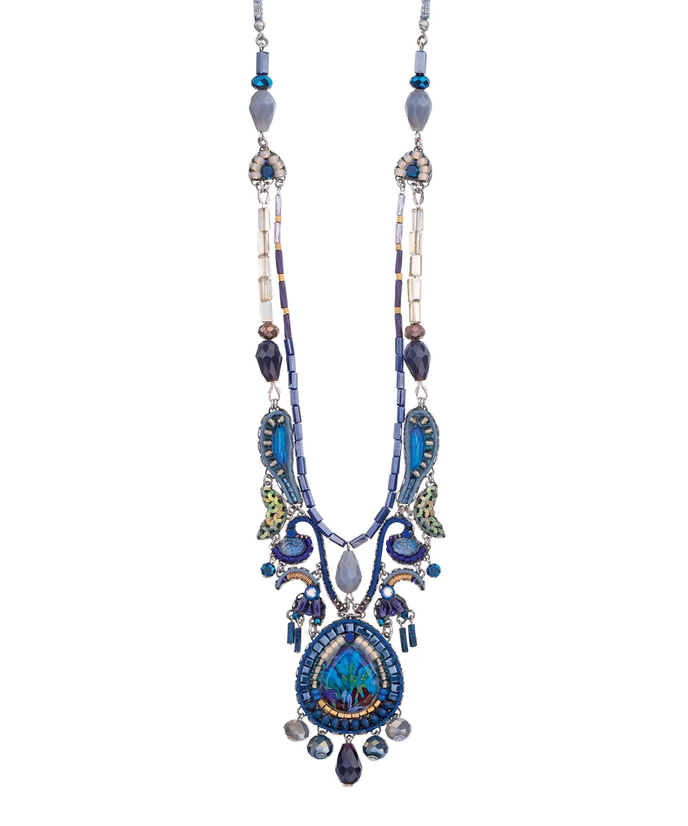 Sapphire Rain, Canonbury Necklace