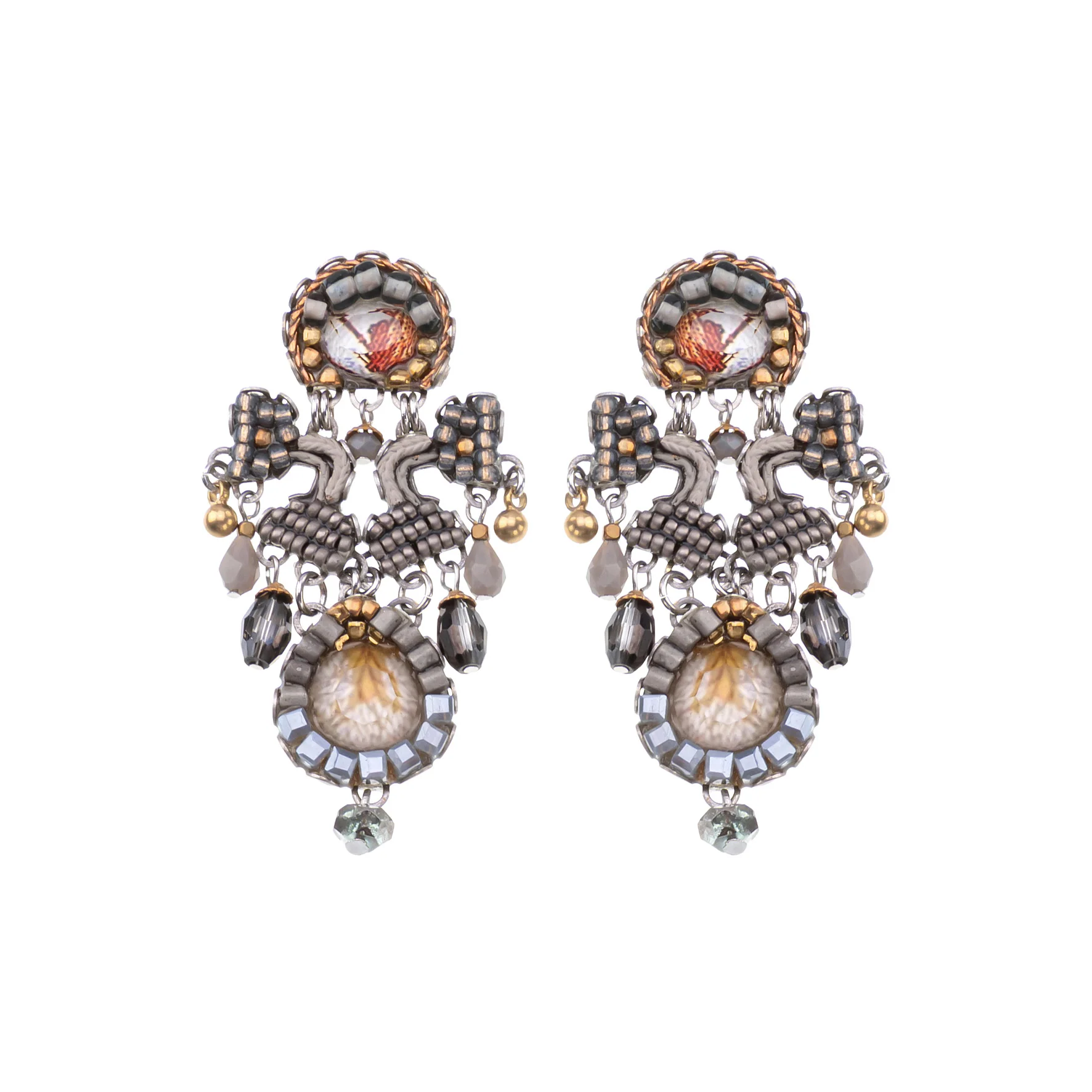 Shivering Moonlight Set, Ice Earrings