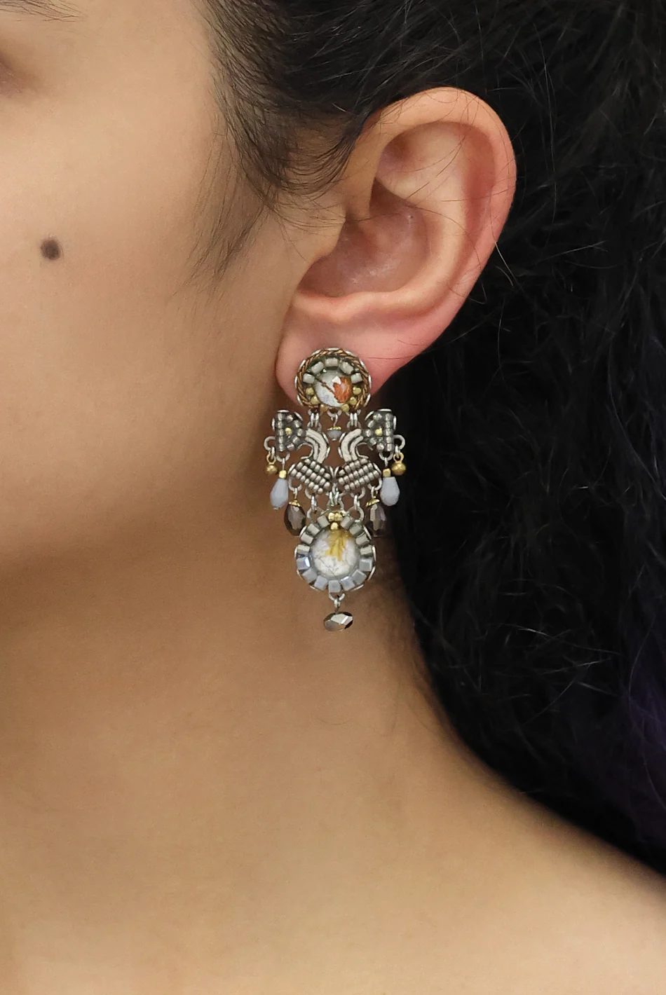 Shivering Moonlight Set, Ice Earrings - Image 2