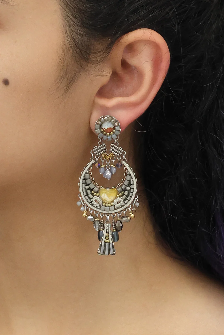 Shivering Moonlight Set, Luster Earrings - Image 2