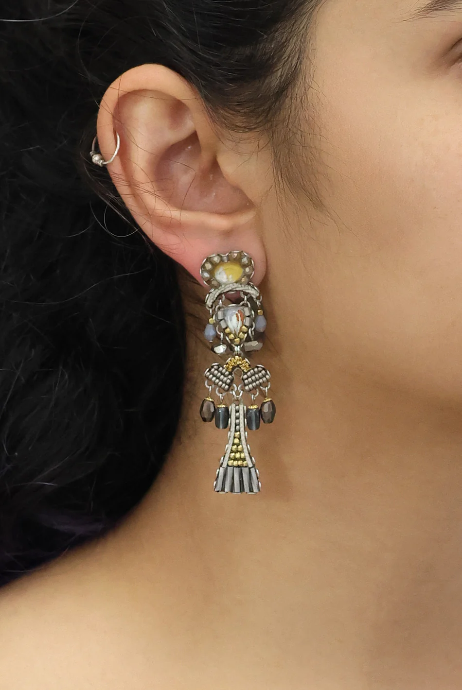 Shivering Moonlight Set, Mist Earrings - Image 2