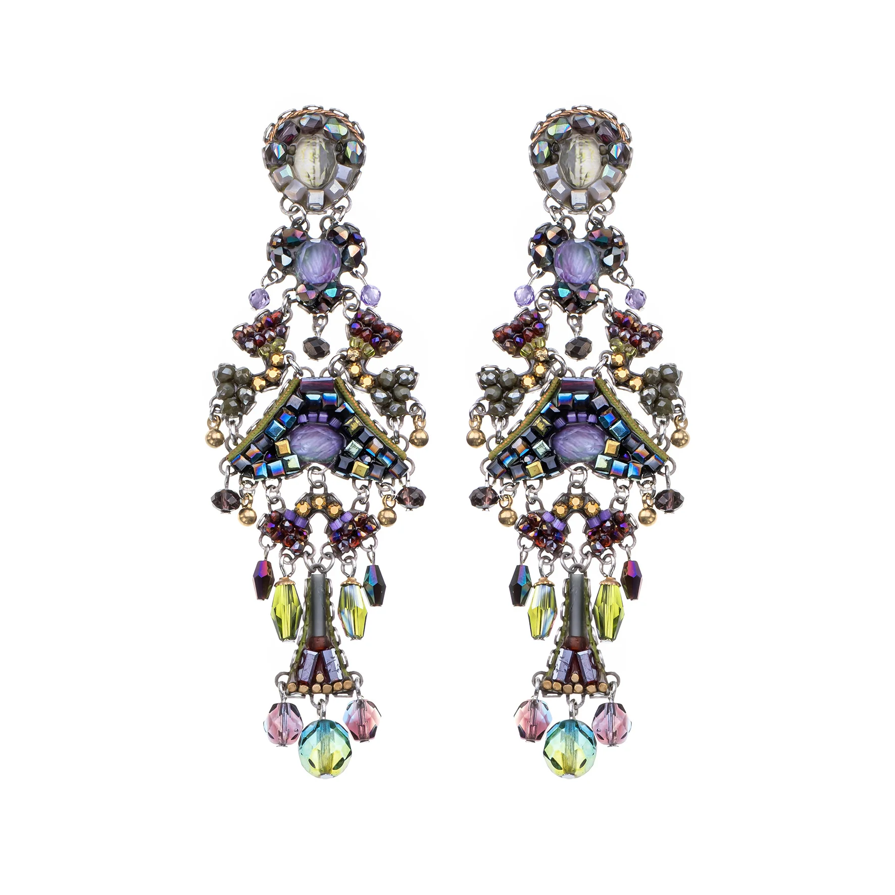Silent Shadows Set, Enigma Earrings