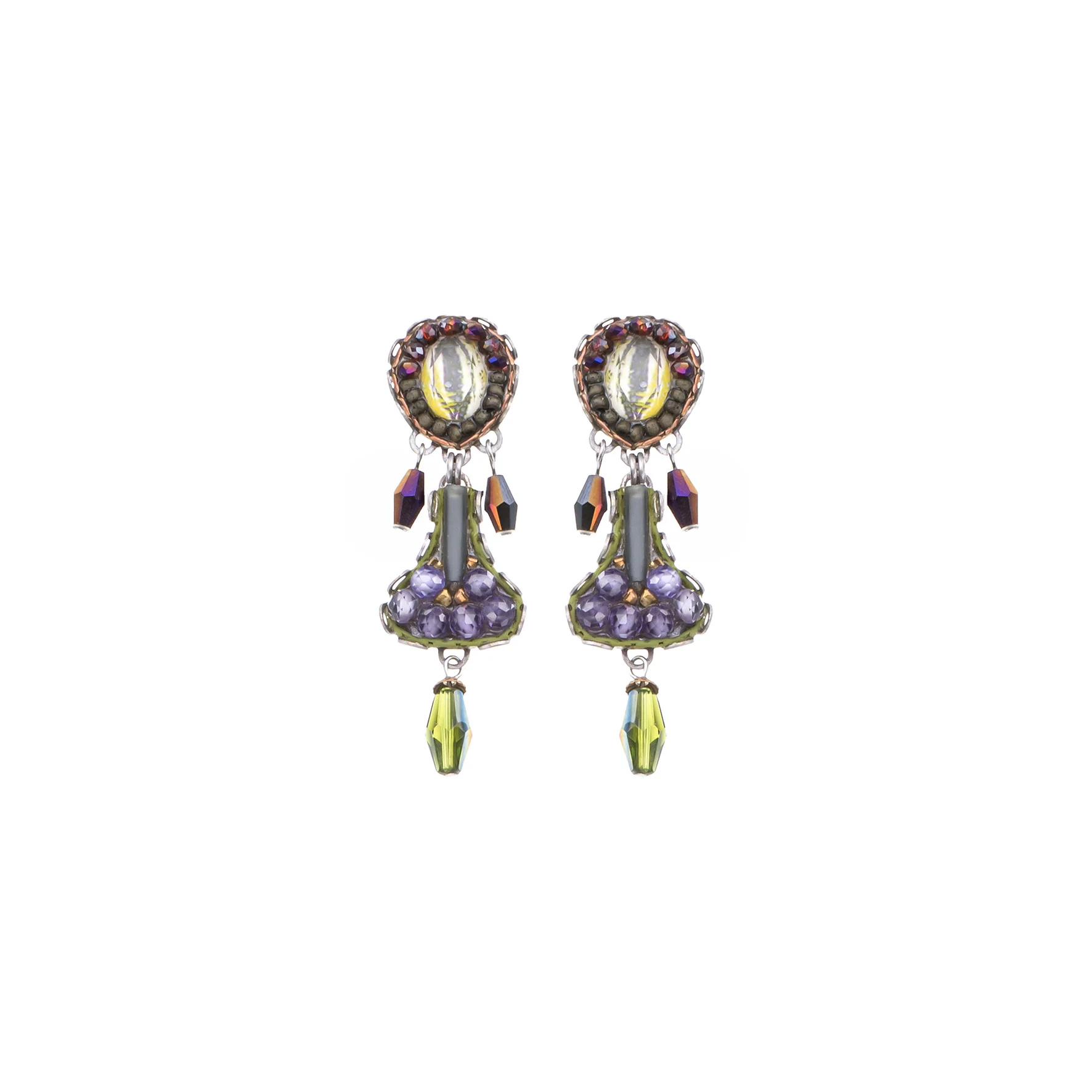 Silent Shadows Set, Gothic Earrings
