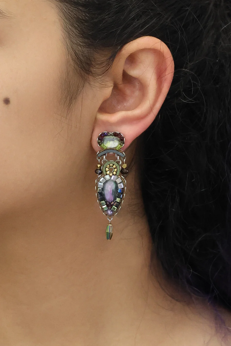 Silent Shadows Set, Shadow Earrings - Image 2