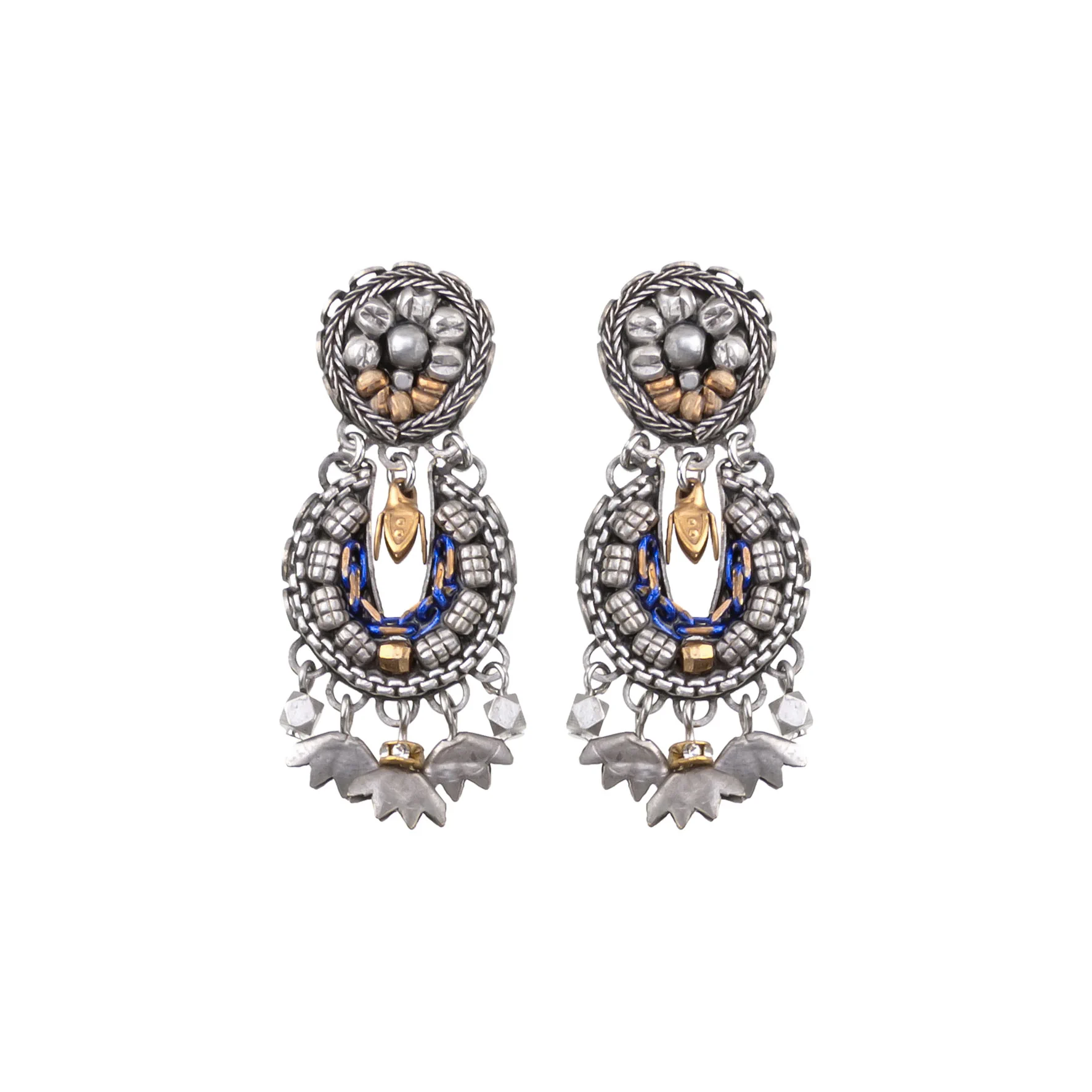 Silver Chic Earrings Contemplation Set, Charul