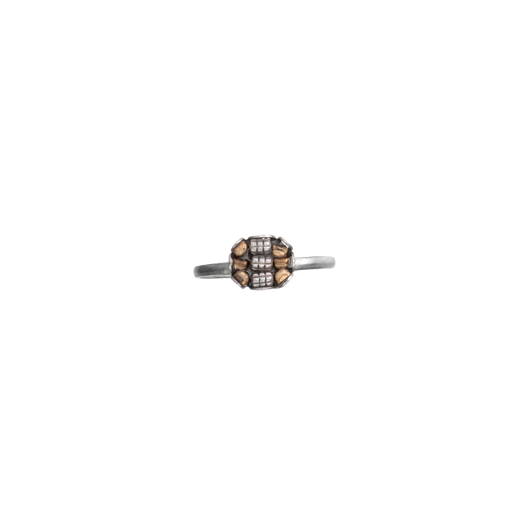 Silver Ring Contemplation Set, Vera S (18 MM)