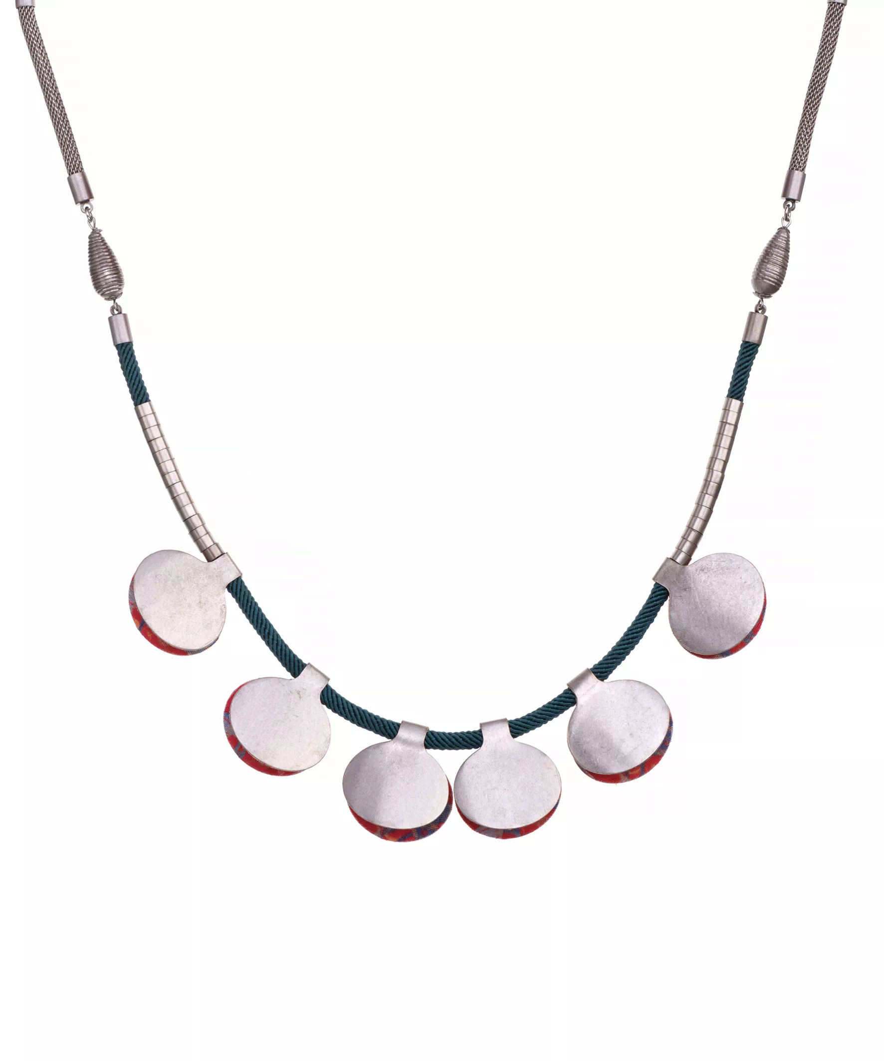 Silver Sunrise, Carmel Necklace