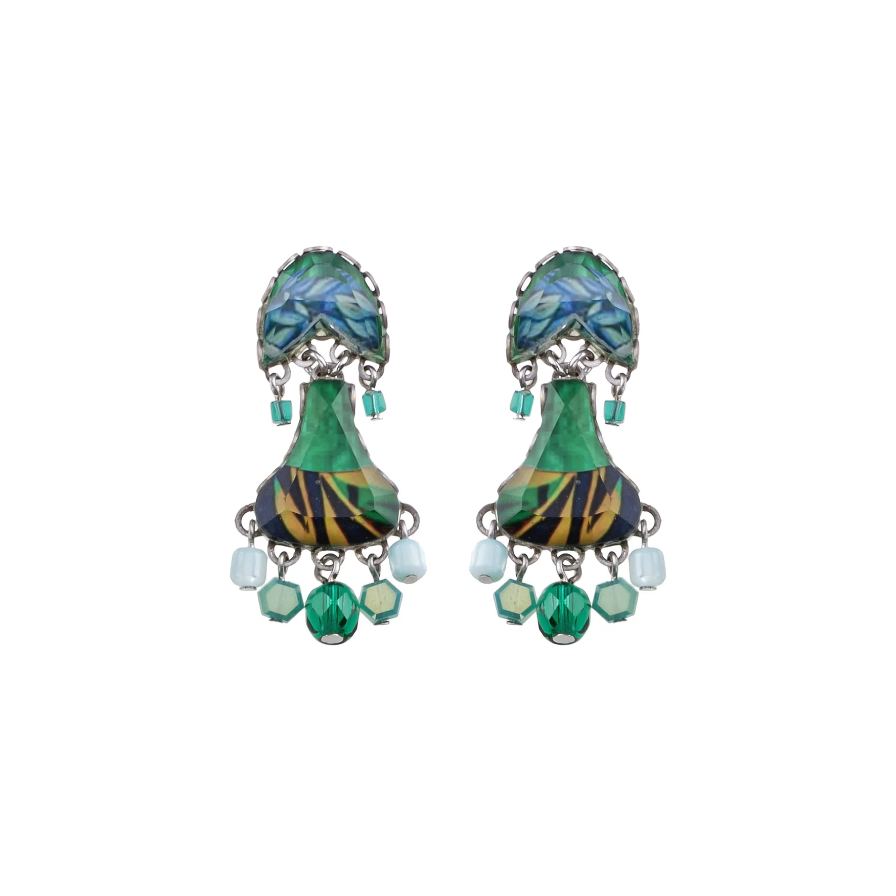 Small Earrings Meadow Set, Ash