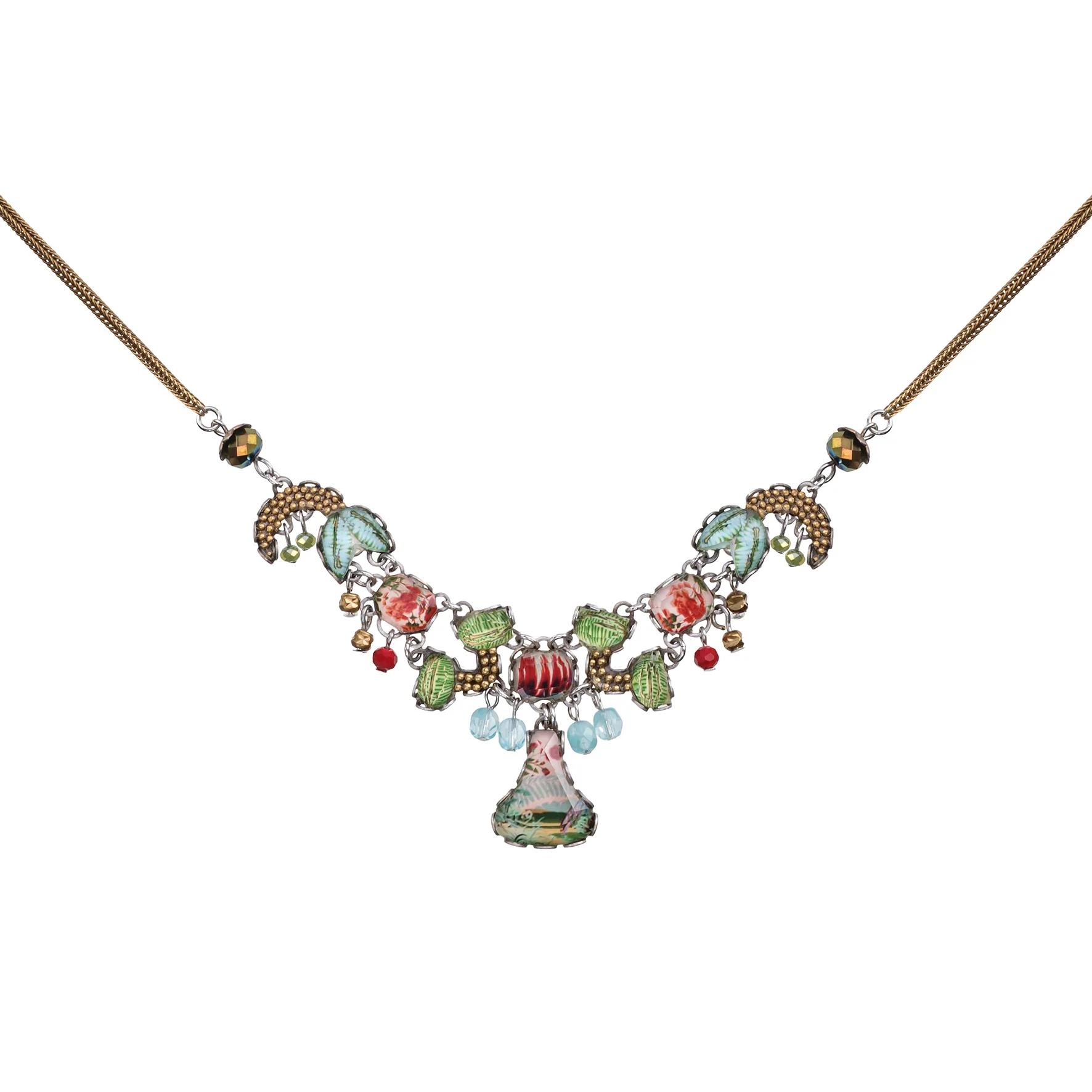 Small Necklace Flower Garden Set, Miarigold