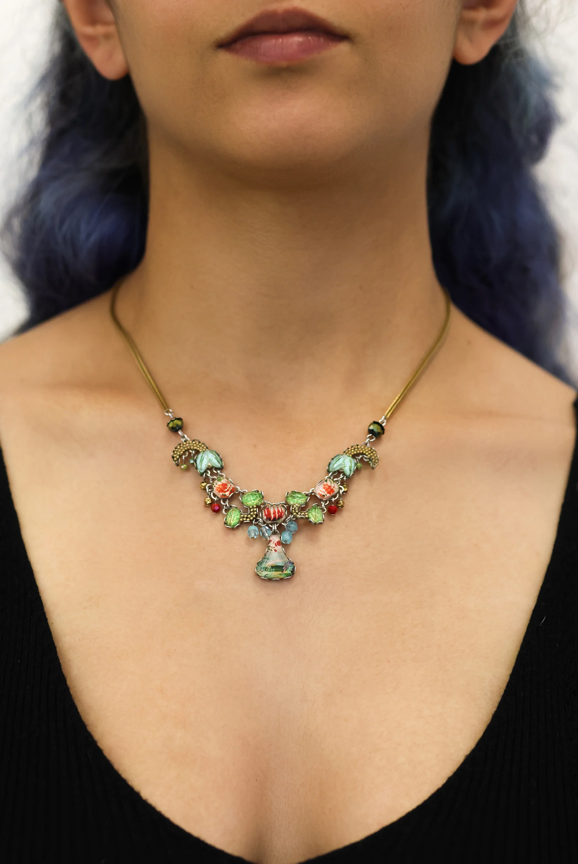 Small Necklace Flower Garden Set, Miarigold - Image 2