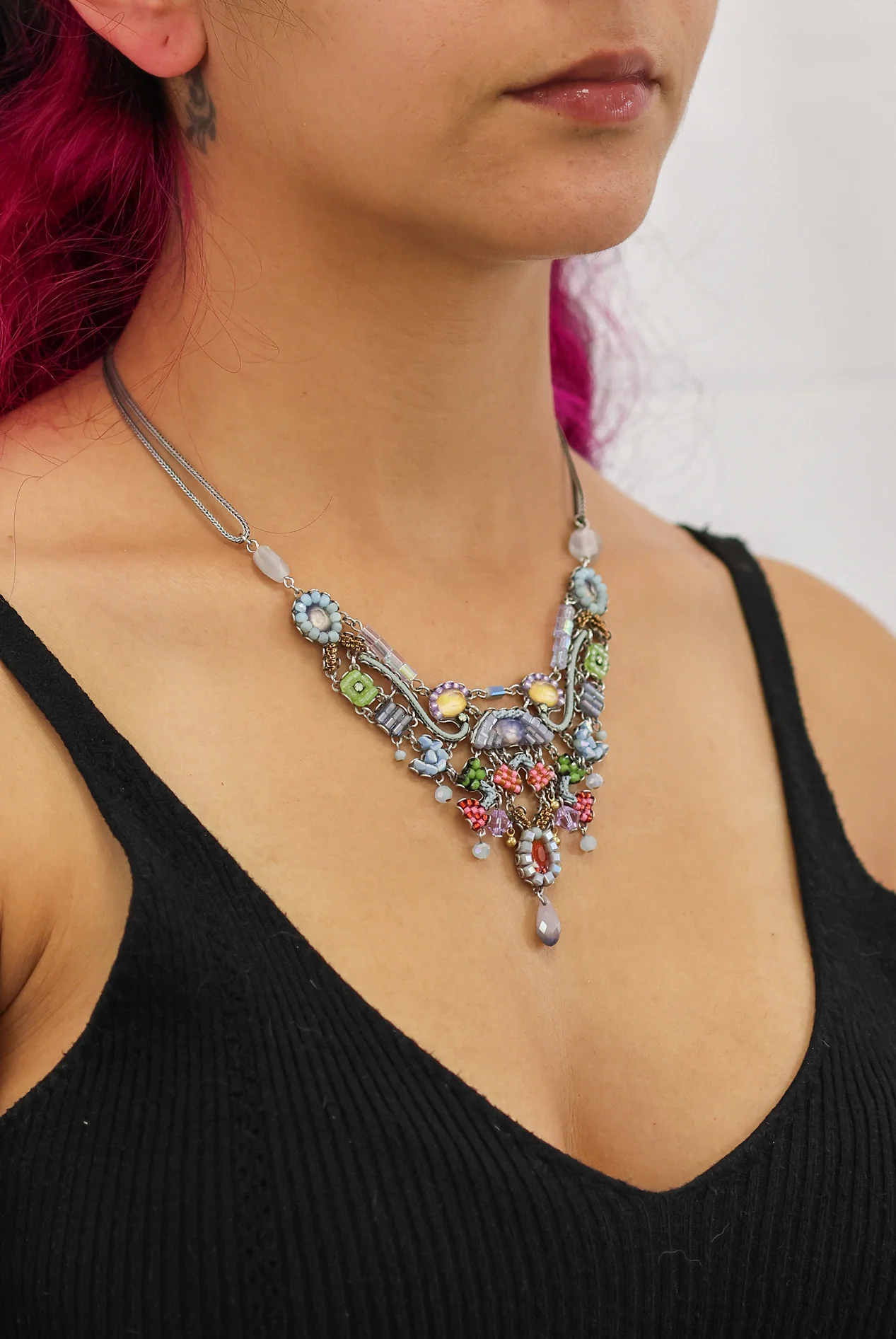 Spring Awakening Set, Chic Necklace, Flourish - Image 2