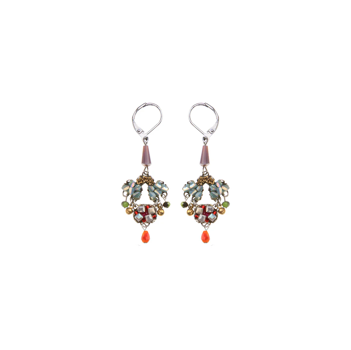 Spring Awakening Set, Drop Earrings, Floret