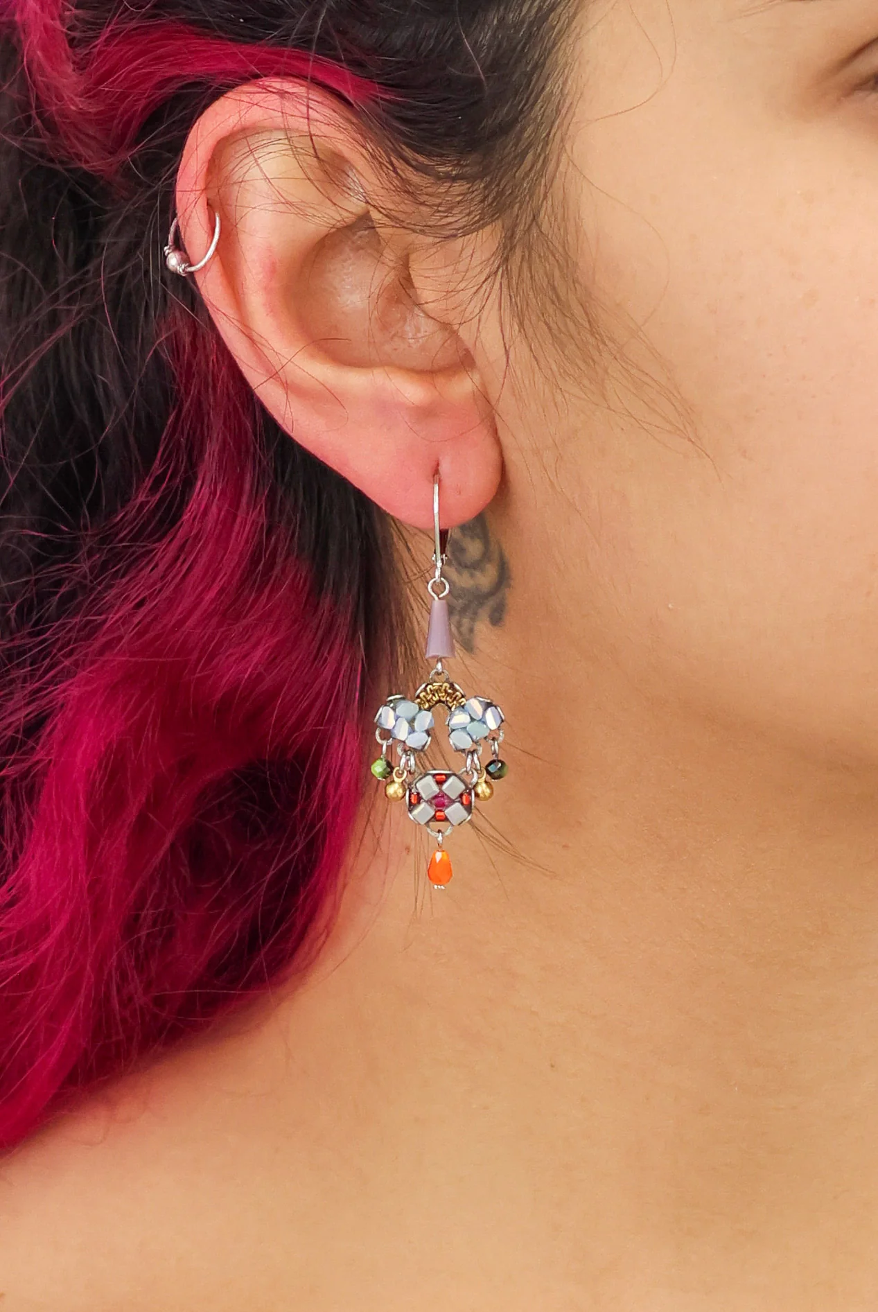 Spring Awakening Set, Drop Earrings, Floret - Image 2