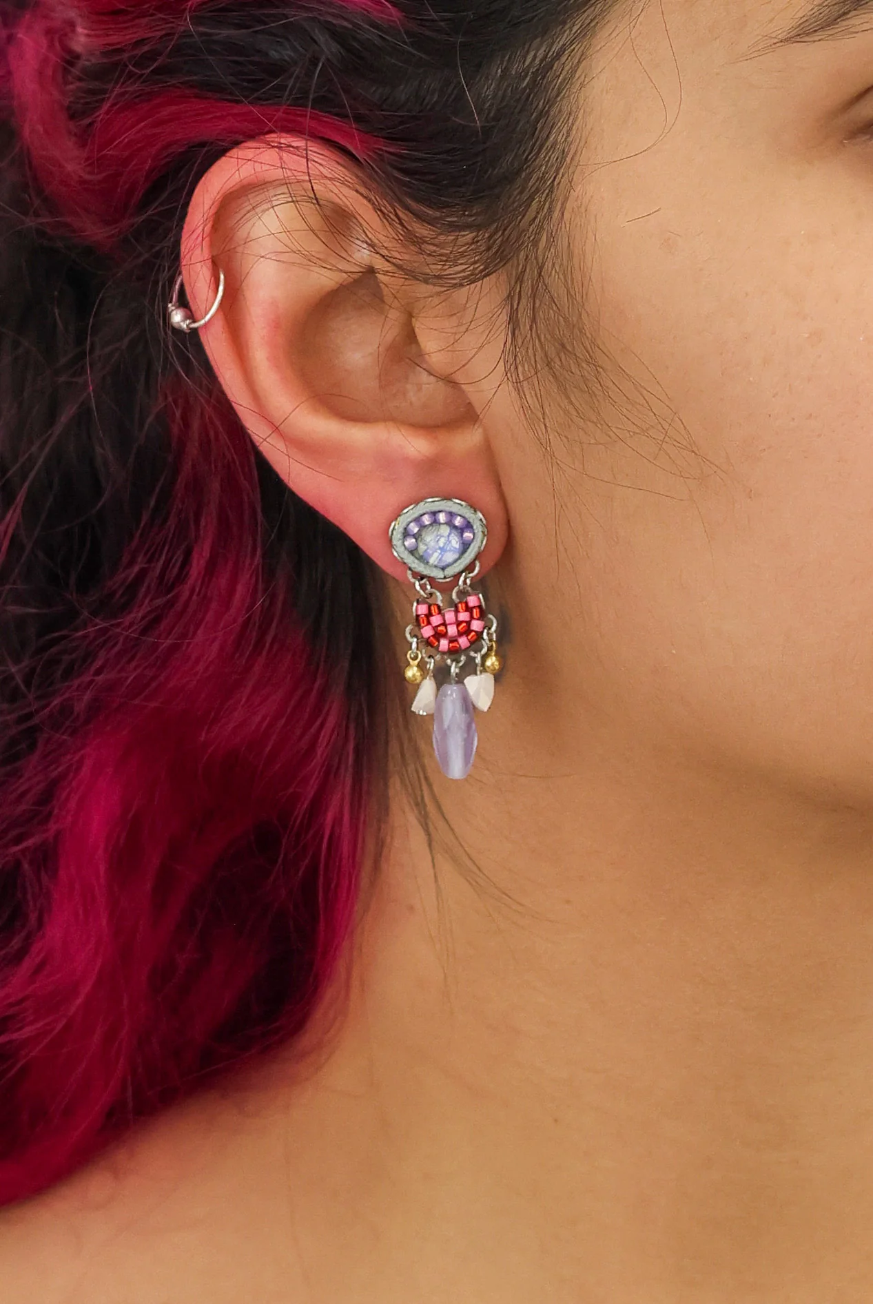 Spring Awakening Set, Stud Earrings, Pasture - Image 2