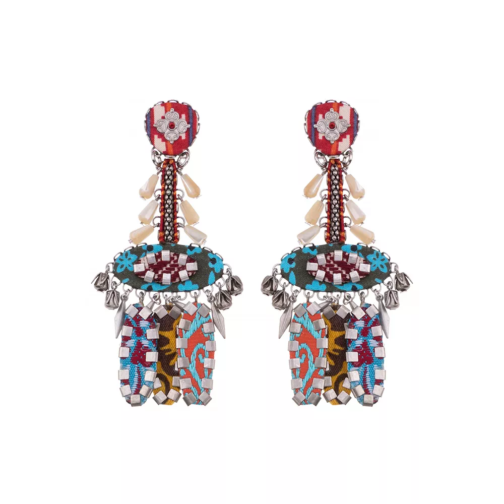 Summer Heat, Bisa Earrings