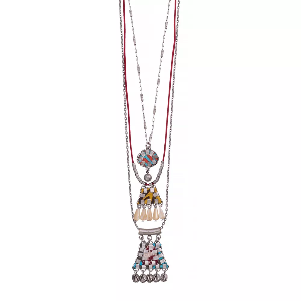 Summer Heat, Malika Necklace