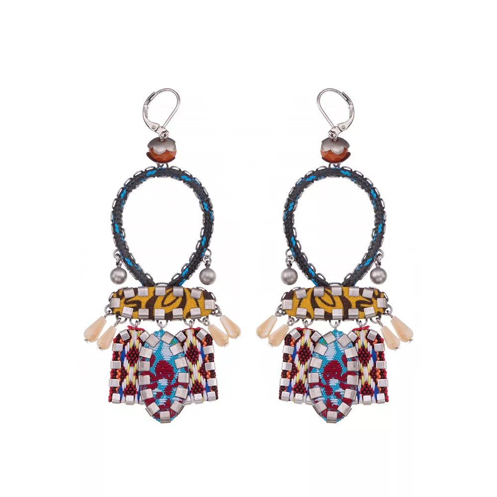Summer Heat, Sahara Earrings