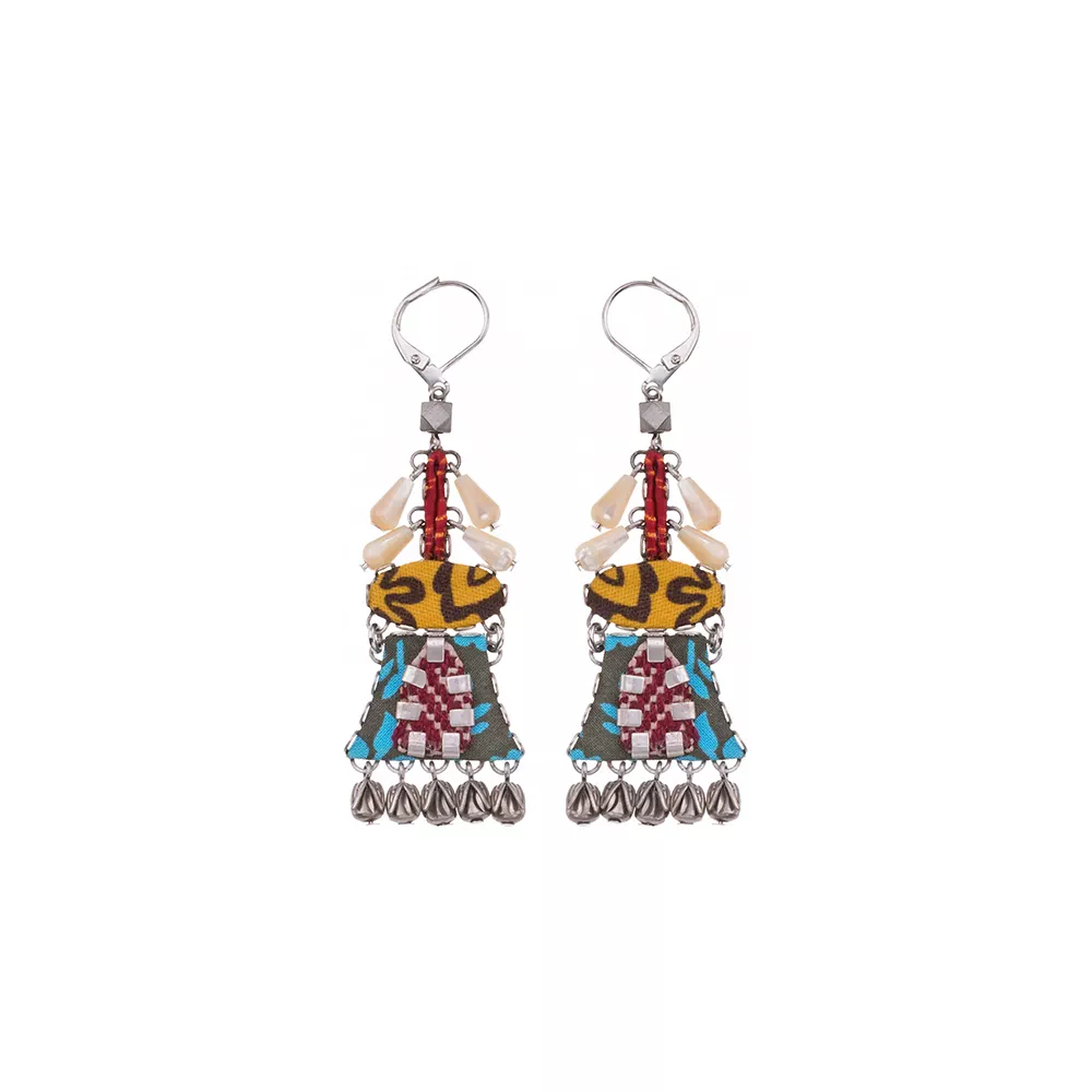 Summer Heat, Taj Earrings