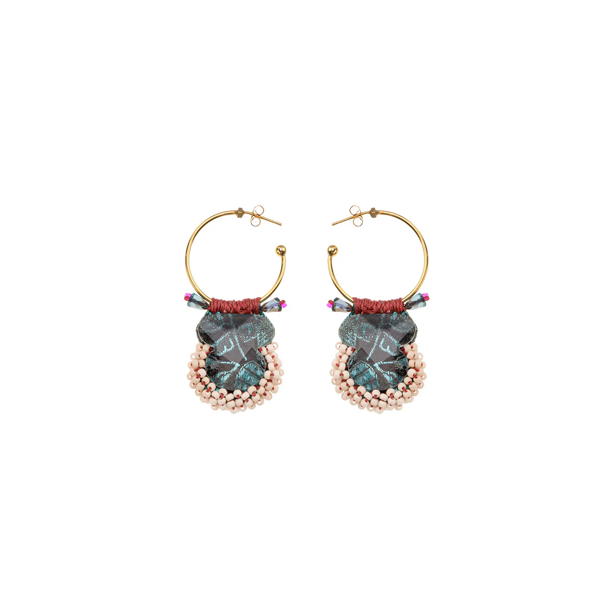 Summer Skies Set, Dangle Earrings, Ray