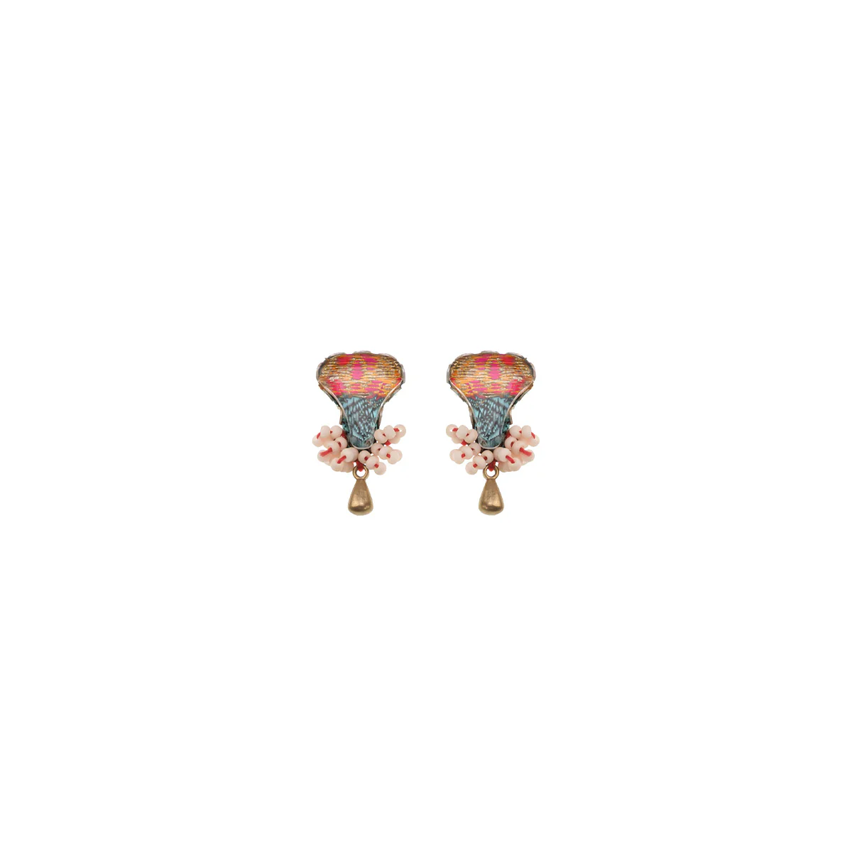 Summer Skies Set, Small Stud Earrings, Dawn