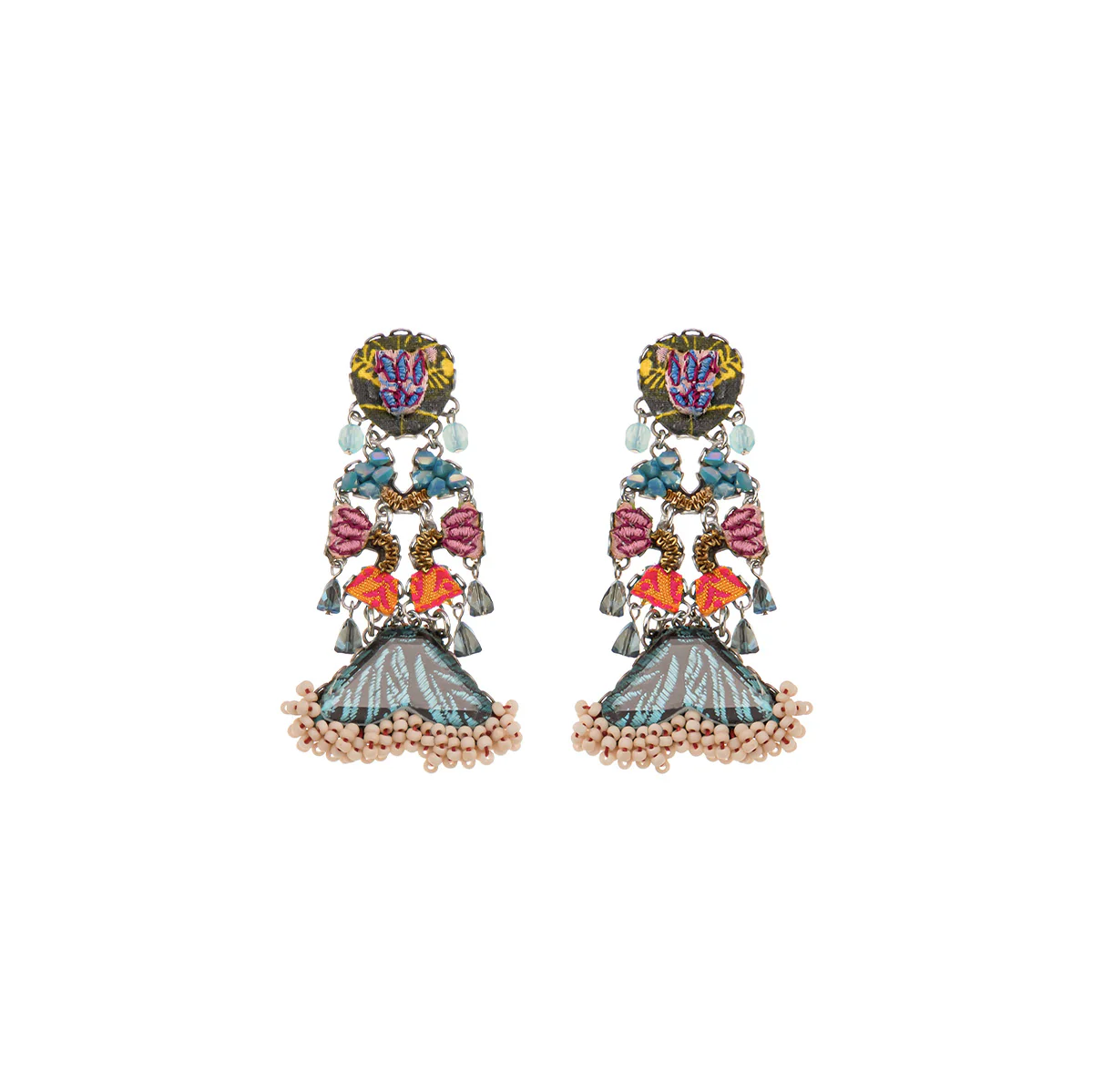 Summer Skies Set, Statement Earrings, Twinkle