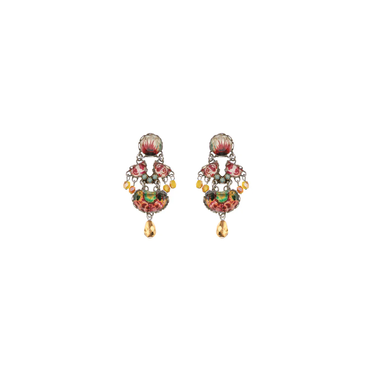 Sunflower Surprise Set, Casual Glass Earrings, Bliss