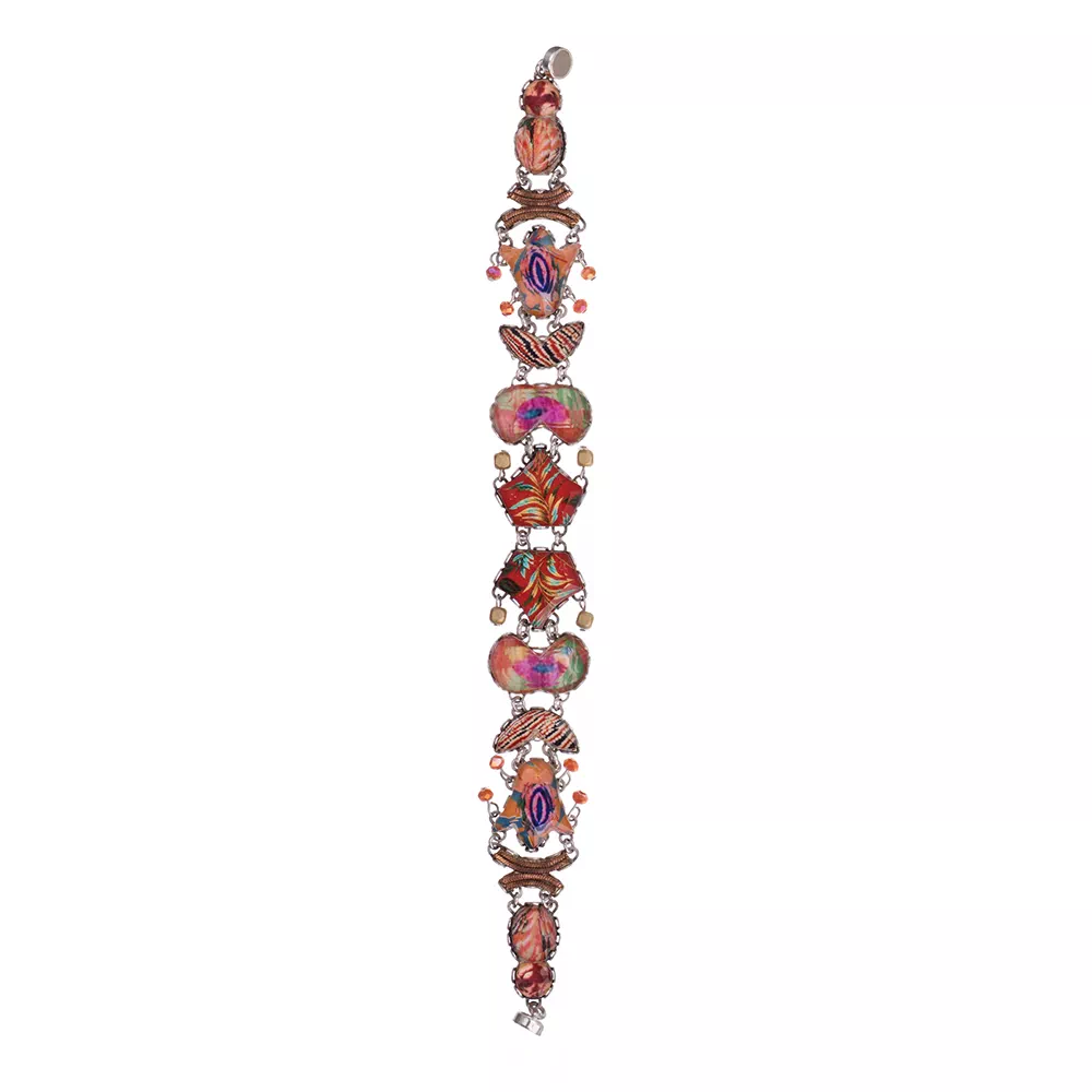 Warm Energy, Gloxinia Bracelet