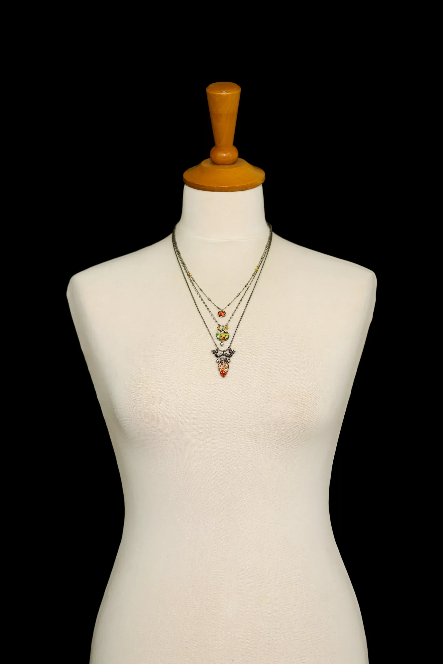Yellow Light Necklace Bright Sunset Set, Ravi - Image 2